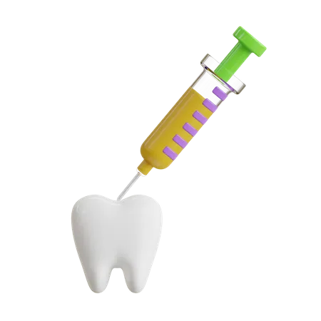 Seringue dentaire  3D Icon