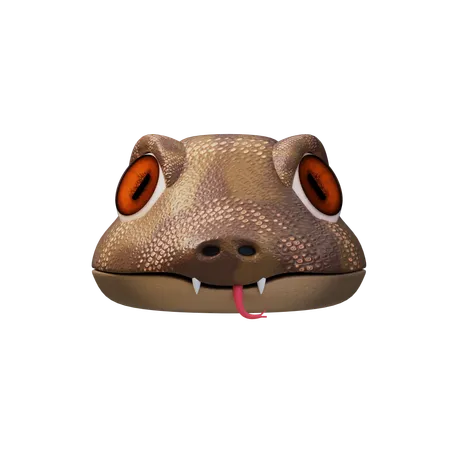 Serpiente  3D Icon