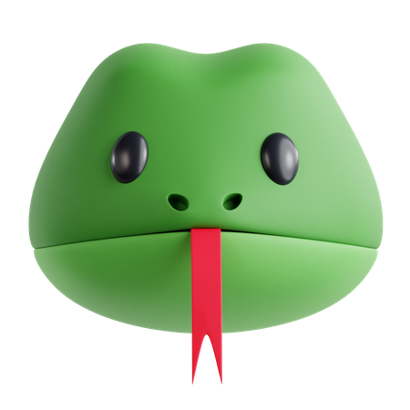 Serpiente  3D Icon