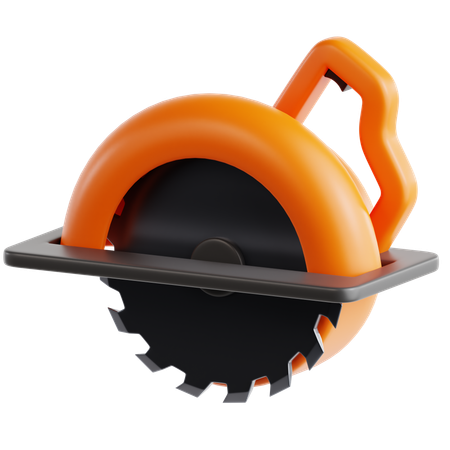 Serra circular  3D Icon