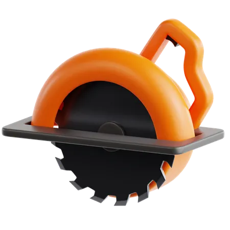 Serra circular  3D Icon