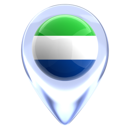 Serra Leoa  3D Icon