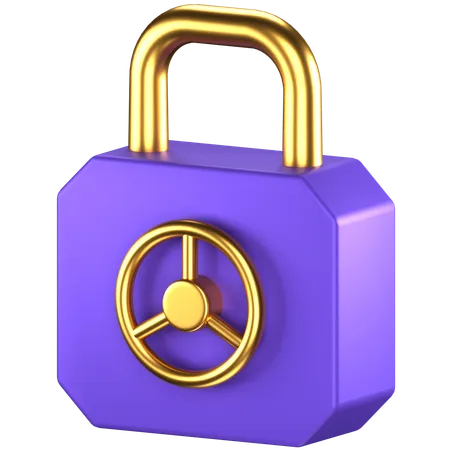 Verrouillage  3D Icon