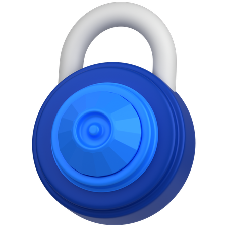 Serrure 2  3D Icon
