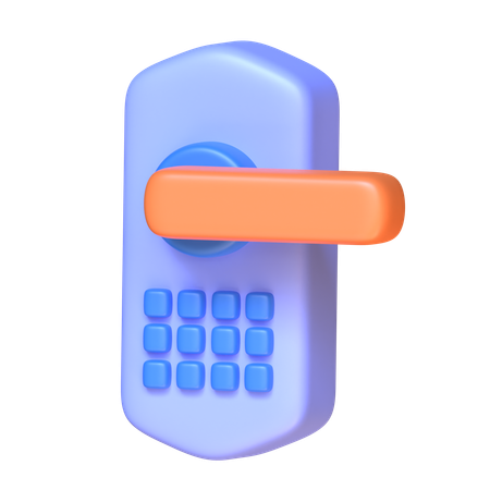 Verrou  3D Icon