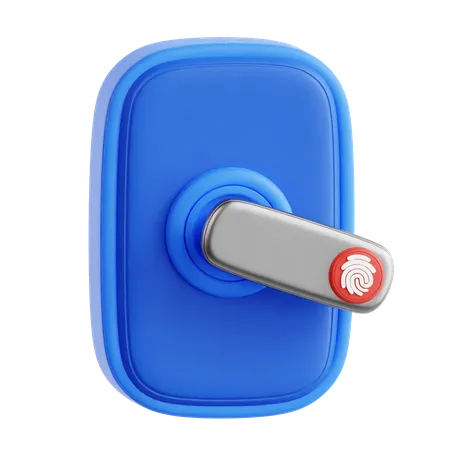 Serrure de porte intelligente  3D Icon