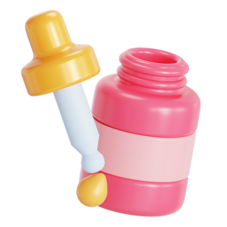 Serum bottle  3D Icon