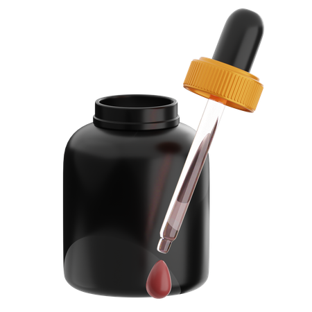 Serum Bottle  3D Icon