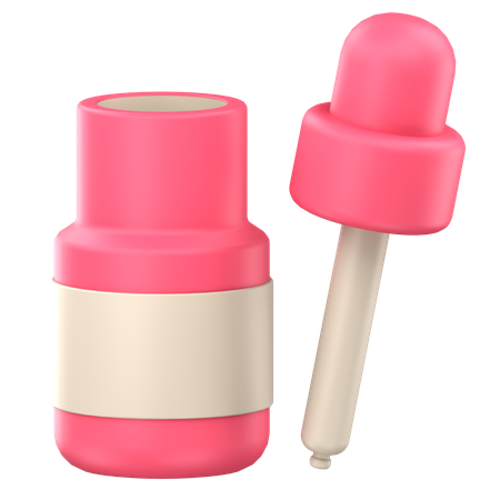 Serum bottle  3D Icon