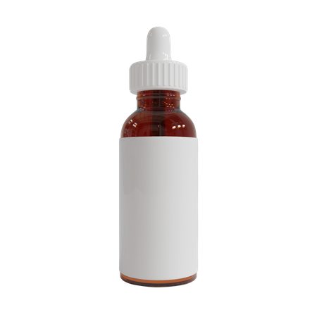 Serum Bottle  3D Illustration