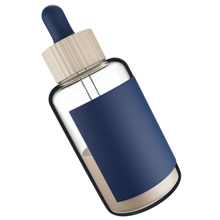 Serum Bottle 3D Icon