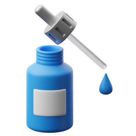 Serum Dropper  3D Icon