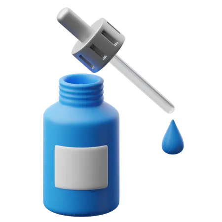 Serum Dropper  3D Icon