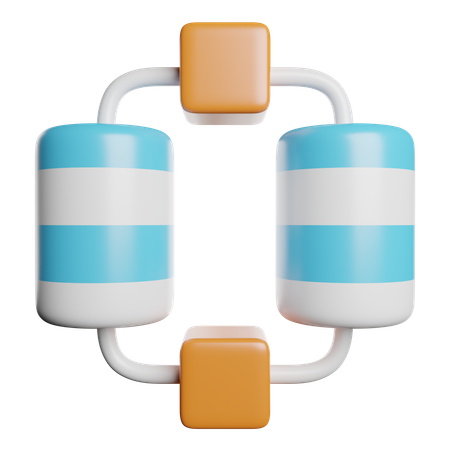 Server  3D Icon