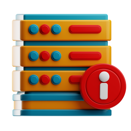 Server  3D Icon