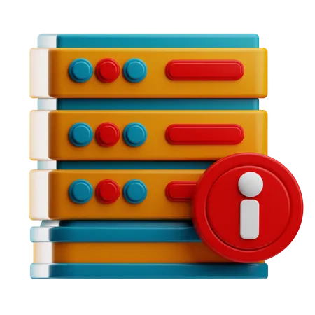 Server  3D Icon