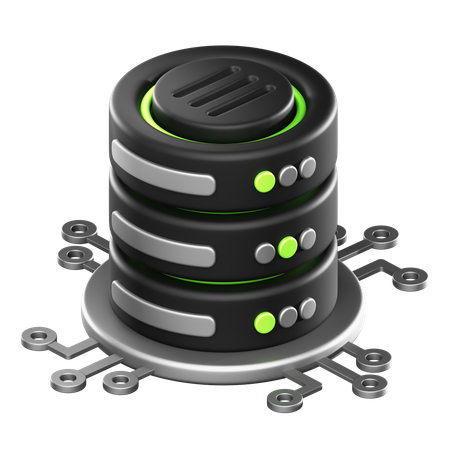 Server  3D Icon