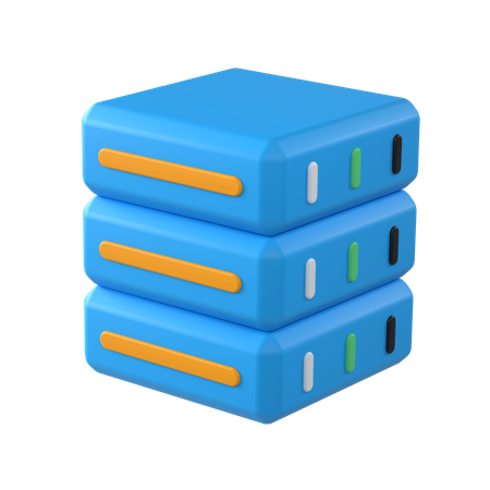 Server  3D Icon
