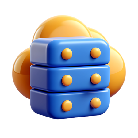 Server  3D Icon