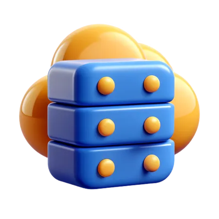 Server  3D Icon