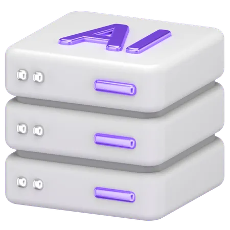 Server  3D Icon