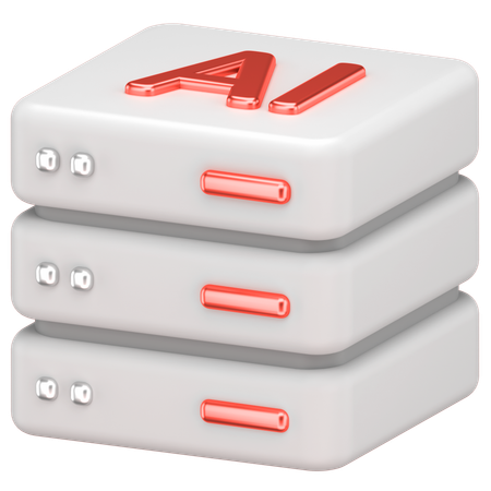 Server  3D Icon