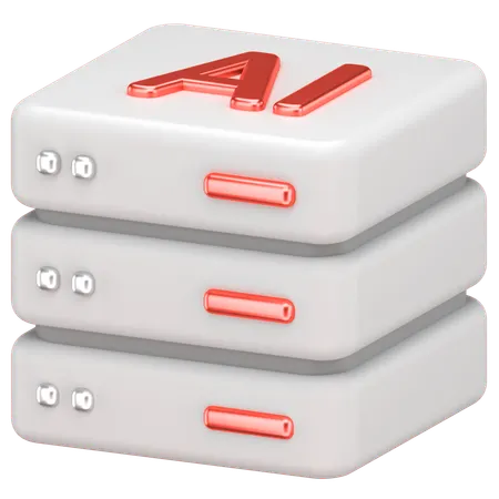 Server  3D Icon