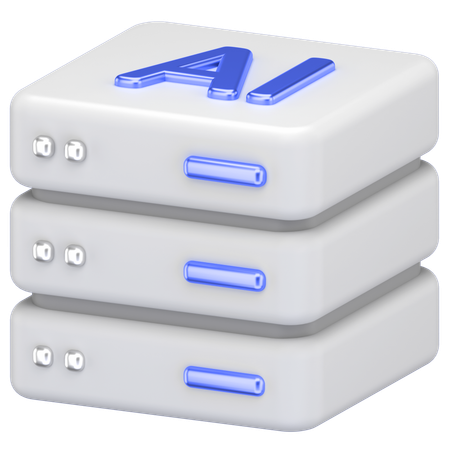 Server  3D Icon