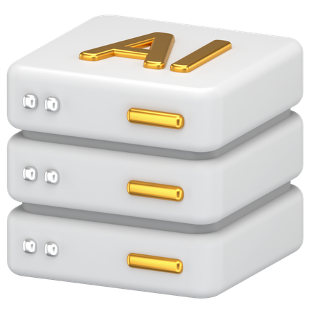 Server  3D Icon