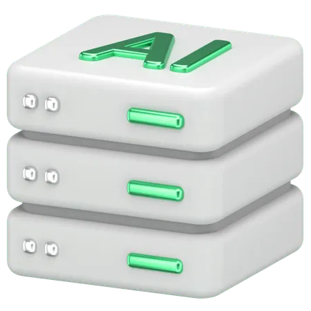 Server  3D Icon