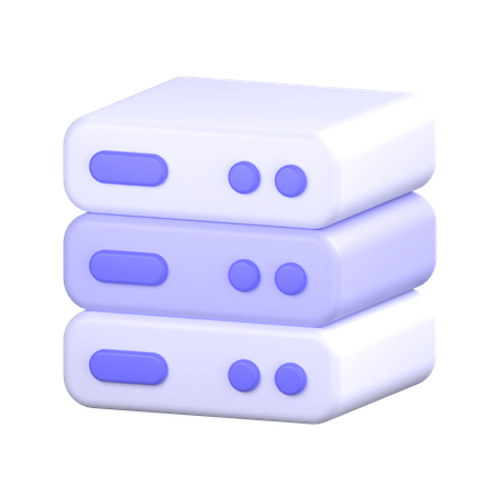 Server  3D Icon