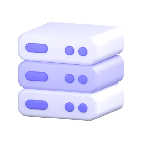 Server  3D Icon