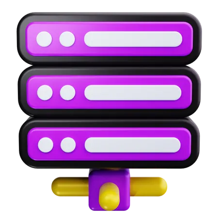 Server  3D Icon