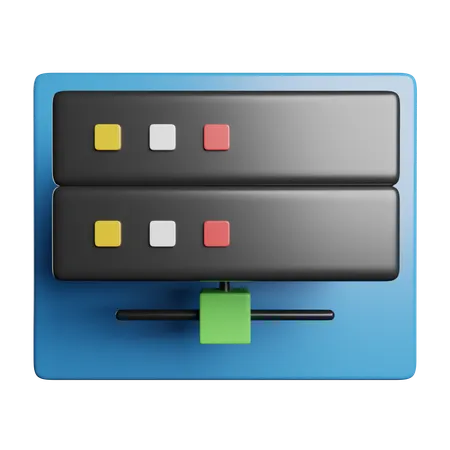 Server  3D Icon