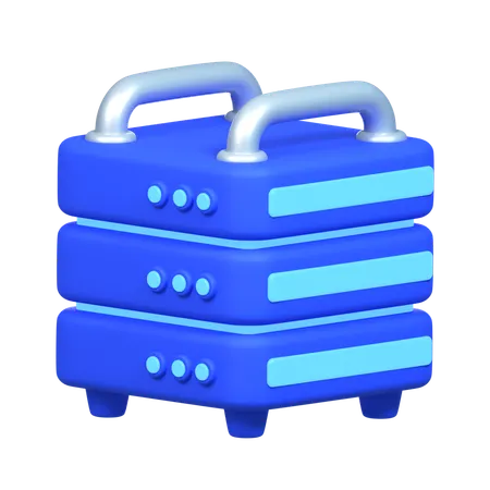 Server  3D Icon
