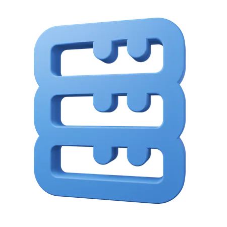 Server  3D Icon