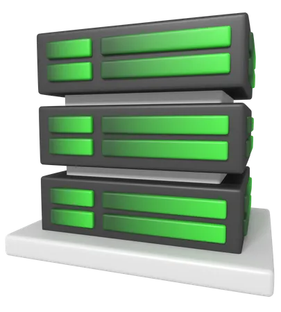 Server  3D Icon