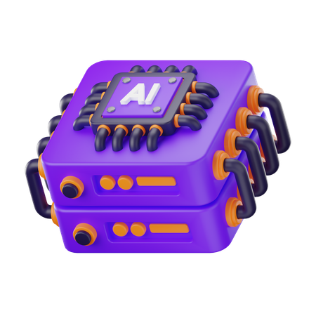 Server  3D Icon