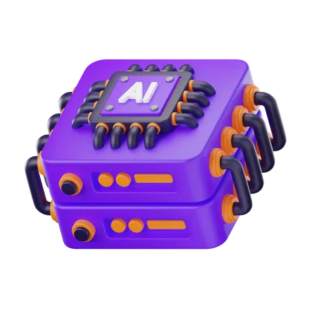 Server  3D Icon