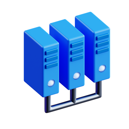 Server  3D Icon