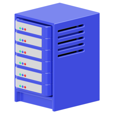 Server  3D Icon