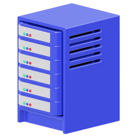 Server  3D Icon