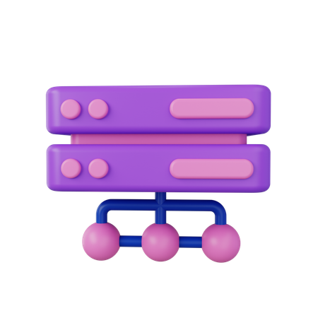 Server  3D Icon