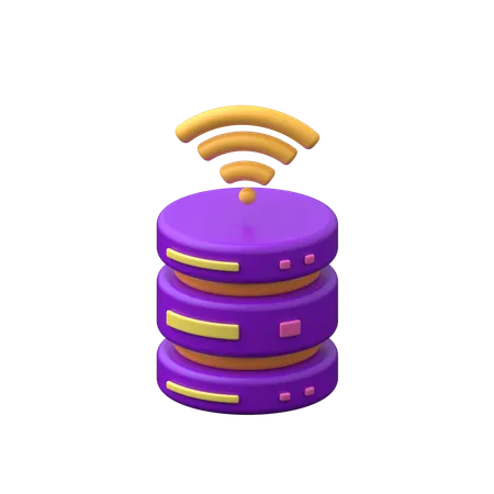 Server  3D Icon