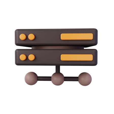 Server  3D Icon