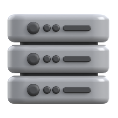 Server  3D Icon