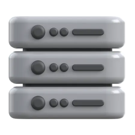 Server  3D Icon
