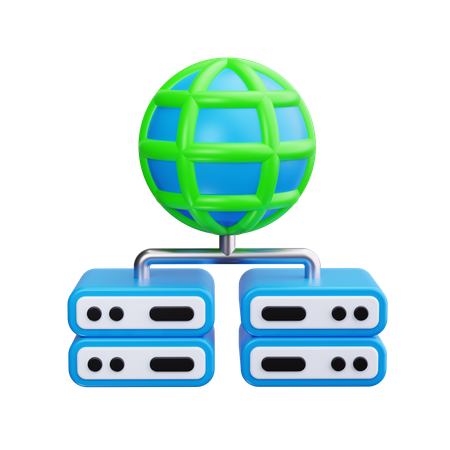 Server  3D Icon