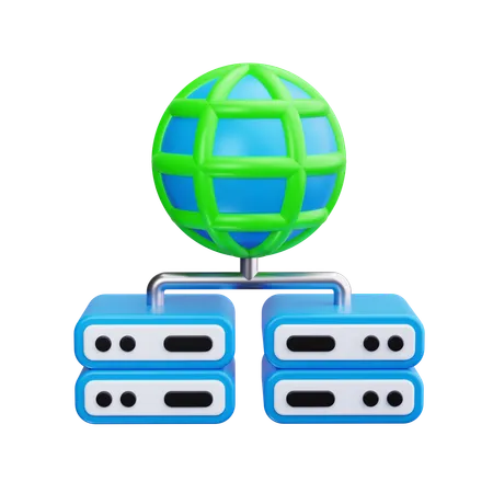 Server  3D Icon