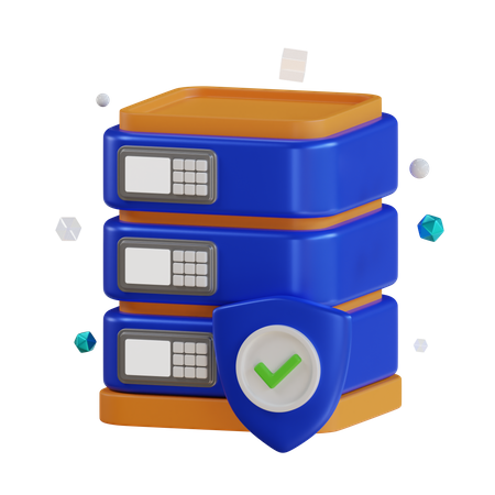 Server  3D Icon